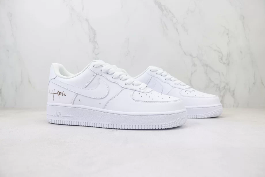 Travis Scott x Nike Air Force 1 'Utopia' White - AF150