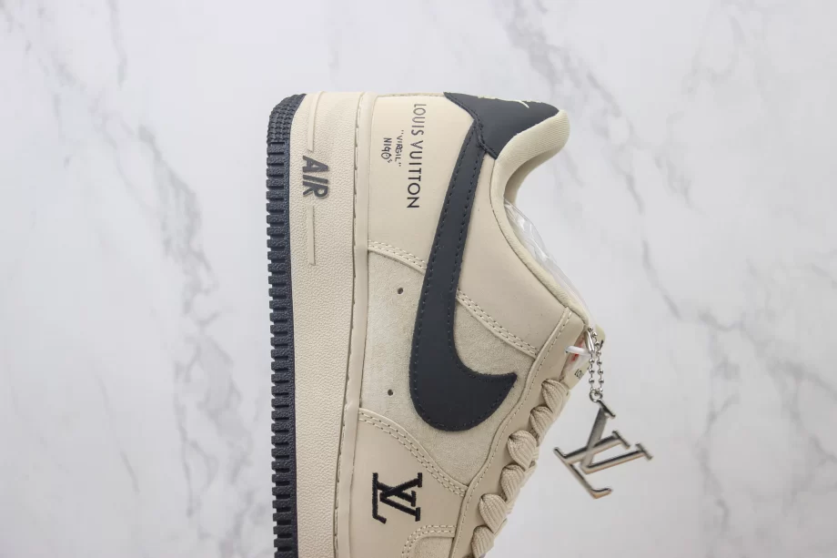 Nike Air Force 1 Low Louis Vuitton Beige Black - AF170