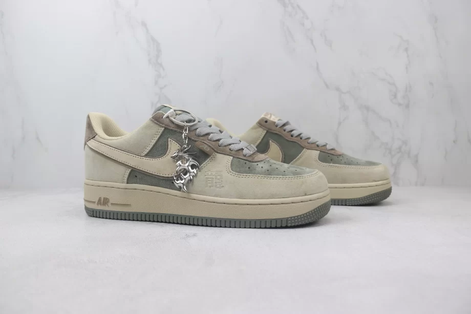 Nike Air Force 1 07 Low Falchion Grey Green - AF139