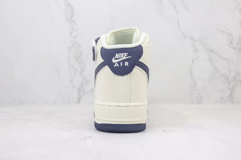 Nike Air Force 1 Mid White Deep Blue - AF171