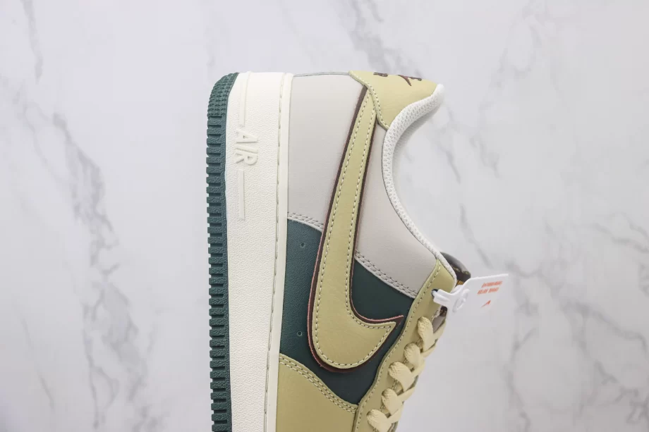 Nike Air Force 1 Low Cream Green Yellow - AF180