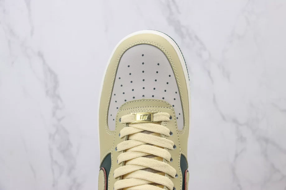 Nike Air Force 1 Low Cream Green Yellow - AF180