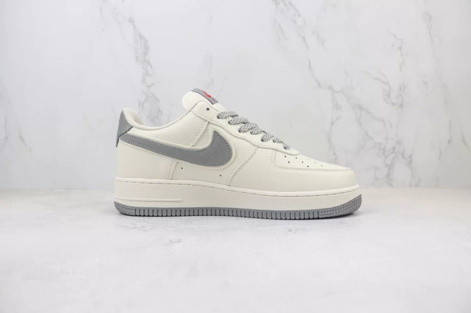 Nike Air Force 1 White Grey " Supreme Balenciaga" - AF162