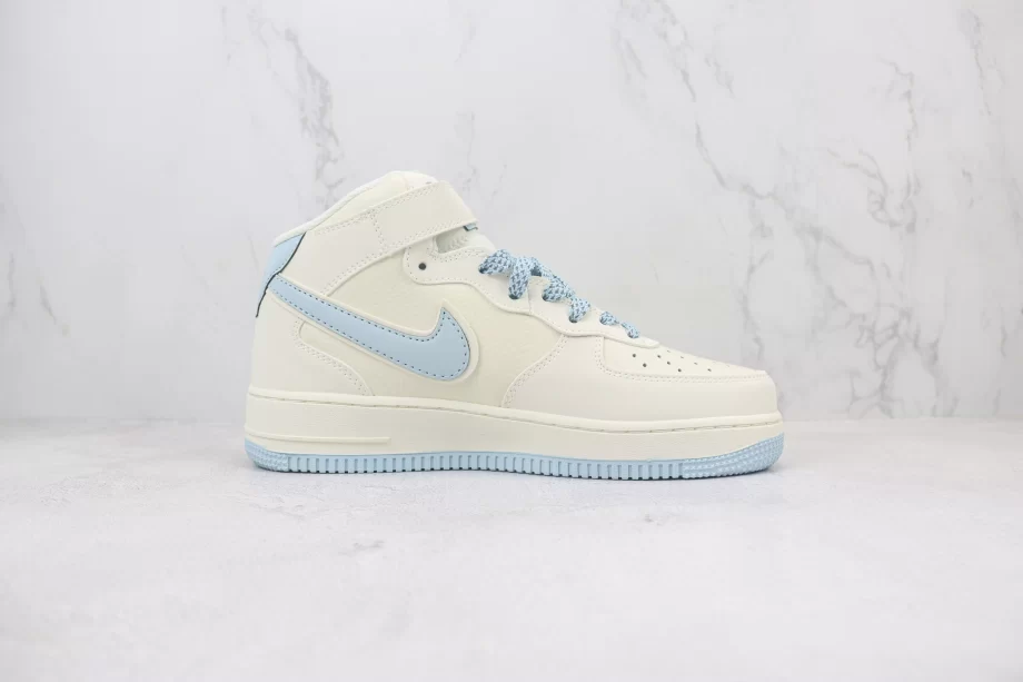 Nike Air Force 1 Mid Rice Ice Blue - AF163