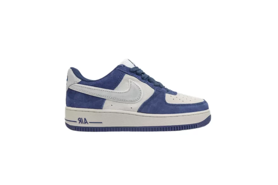 Nike Air Force 1 Low College Cream Midnight Navy - AF134