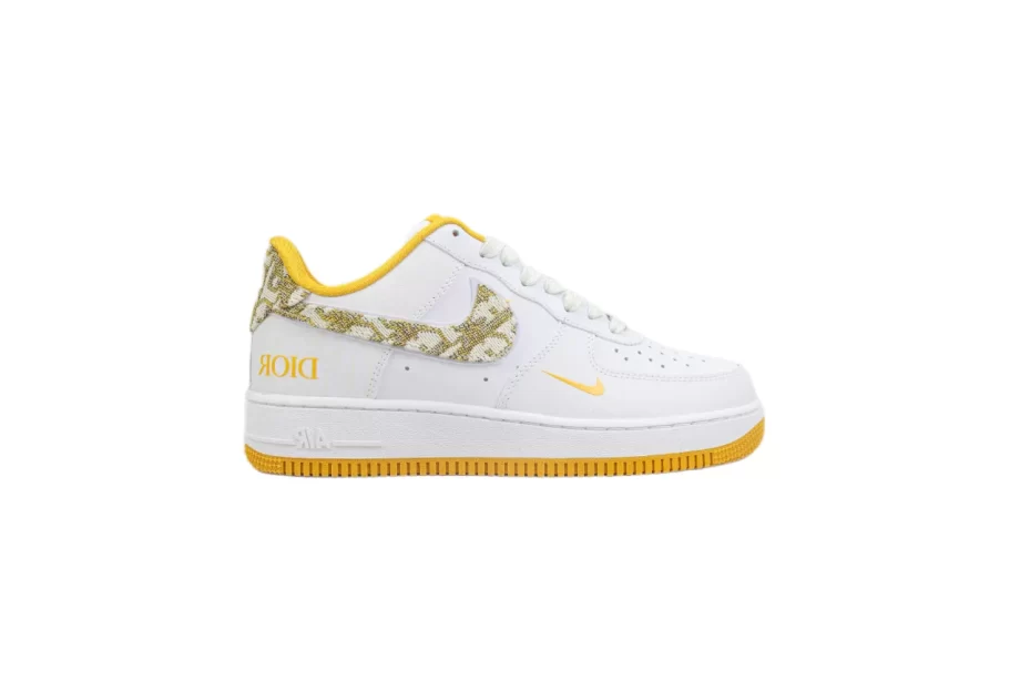 Nike Air Force 1 Low 07 White Yellow Dior - AF148