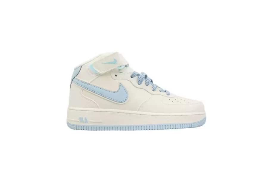 Nike Air Force 1 Mid Rice Ice Blue - AF163