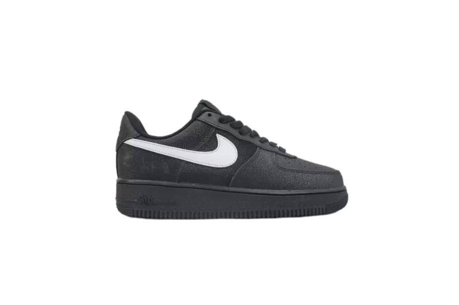 Nike Air Force 1 Low Black White Swoosh - AF167