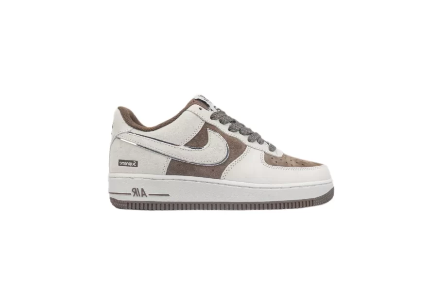 Nike Air Force 1 Low Supreme Cream Brown - AF174