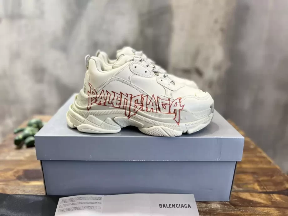 Balenciaga Women's Triple S Sneaker Diy Metal - BB276