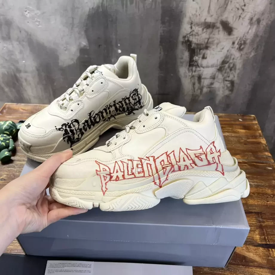 Balenciaga Women's Triple S Sneaker Diy Metal - BB276