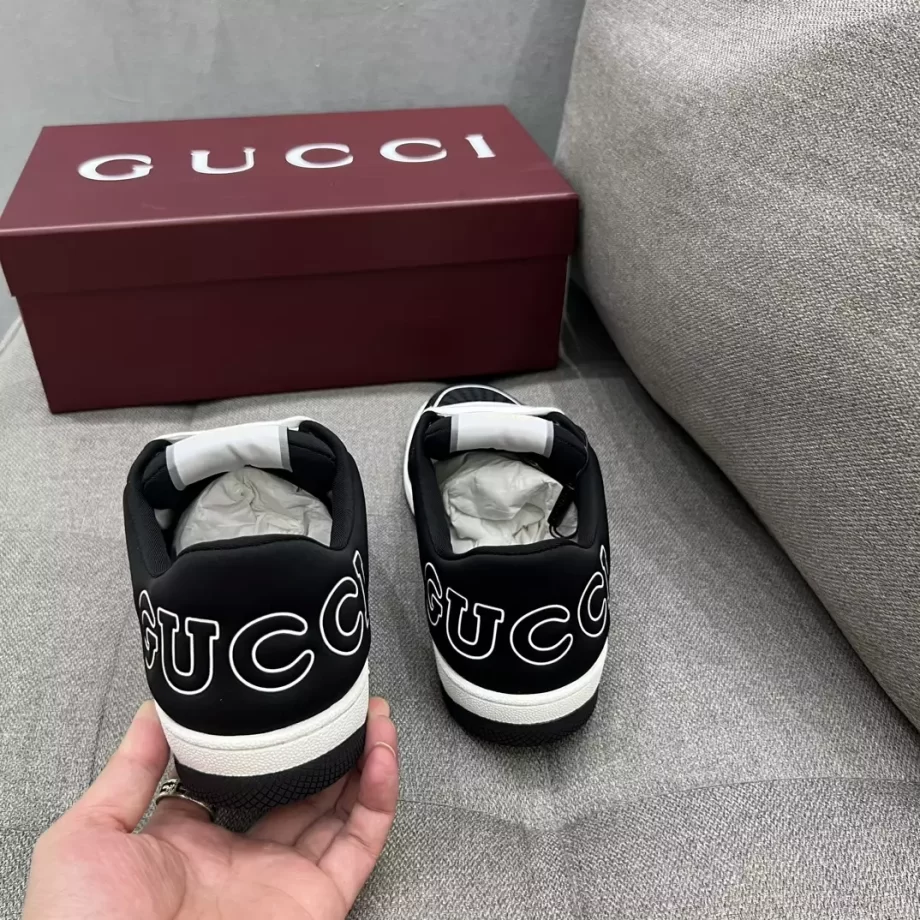 Gucci Screener With Web Black Neoprene - GCC230