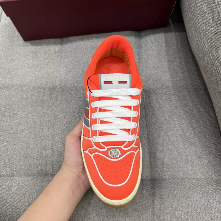 Gucci Screener With Web Orange Neoprene - GCC231