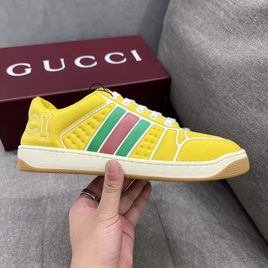 Gucci Screener With Web Yellow Neoprene - GCC229