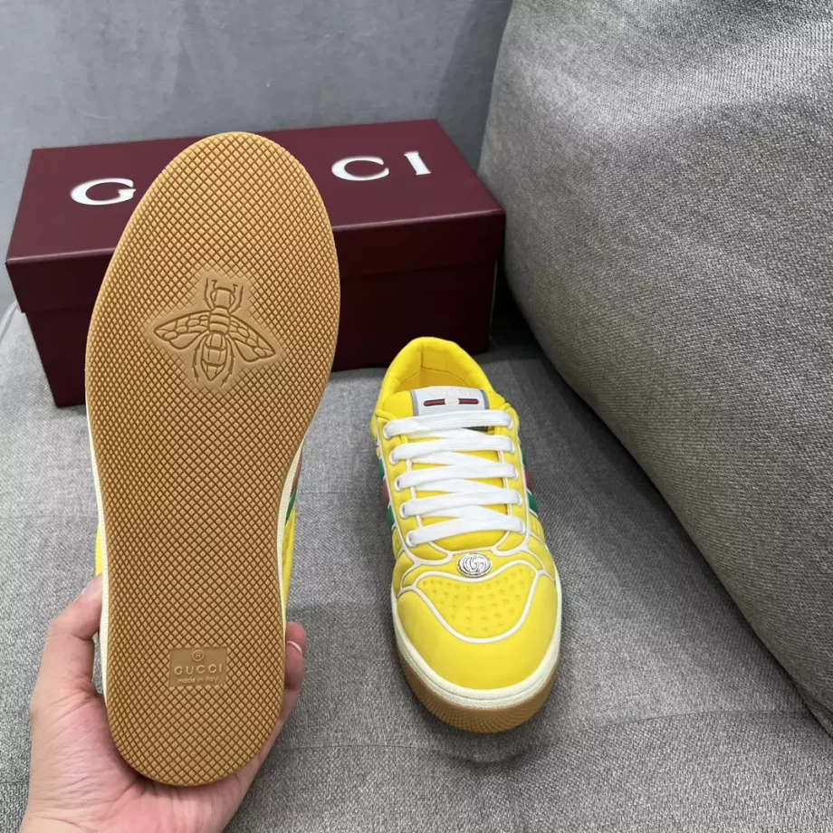 Gucci Screener With Web Yellow Neoprene - GCC229