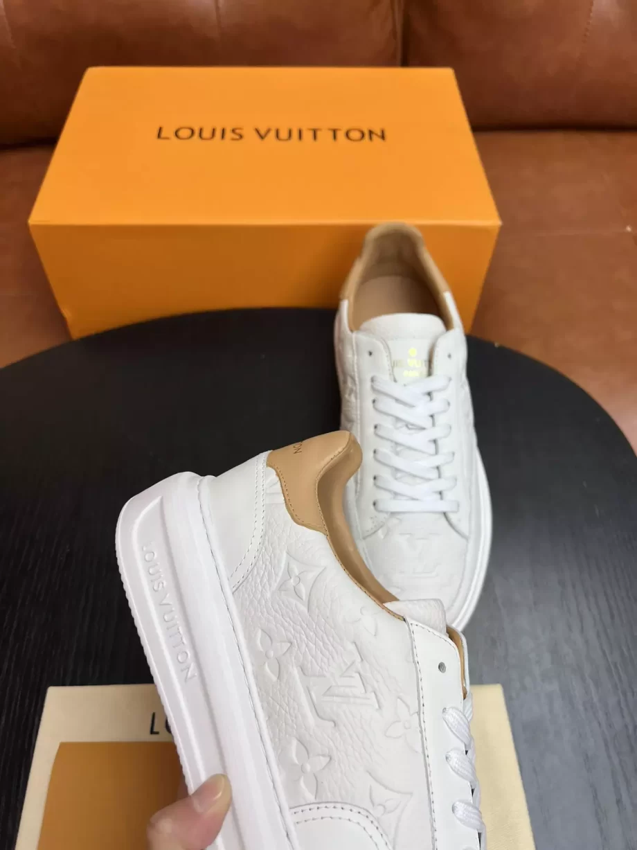 LV Beverly Hills Sneaker White Monogram Leather - LSVT265