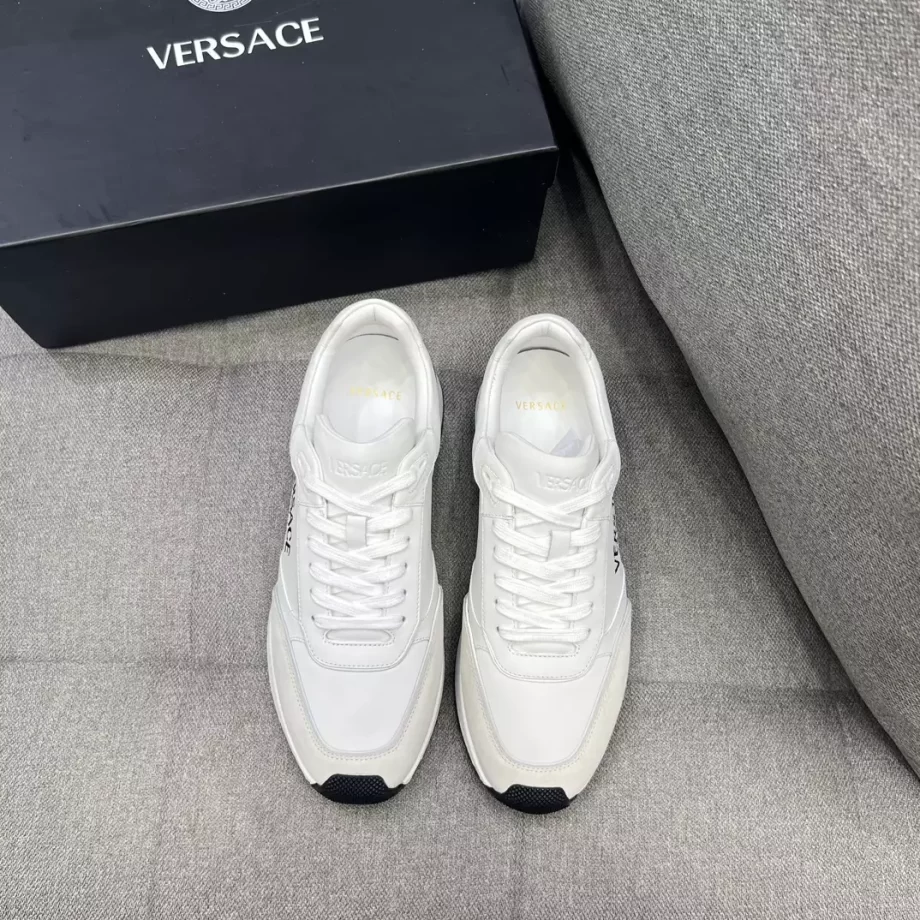 Versace Milano Runner Sneakers White - VSC048