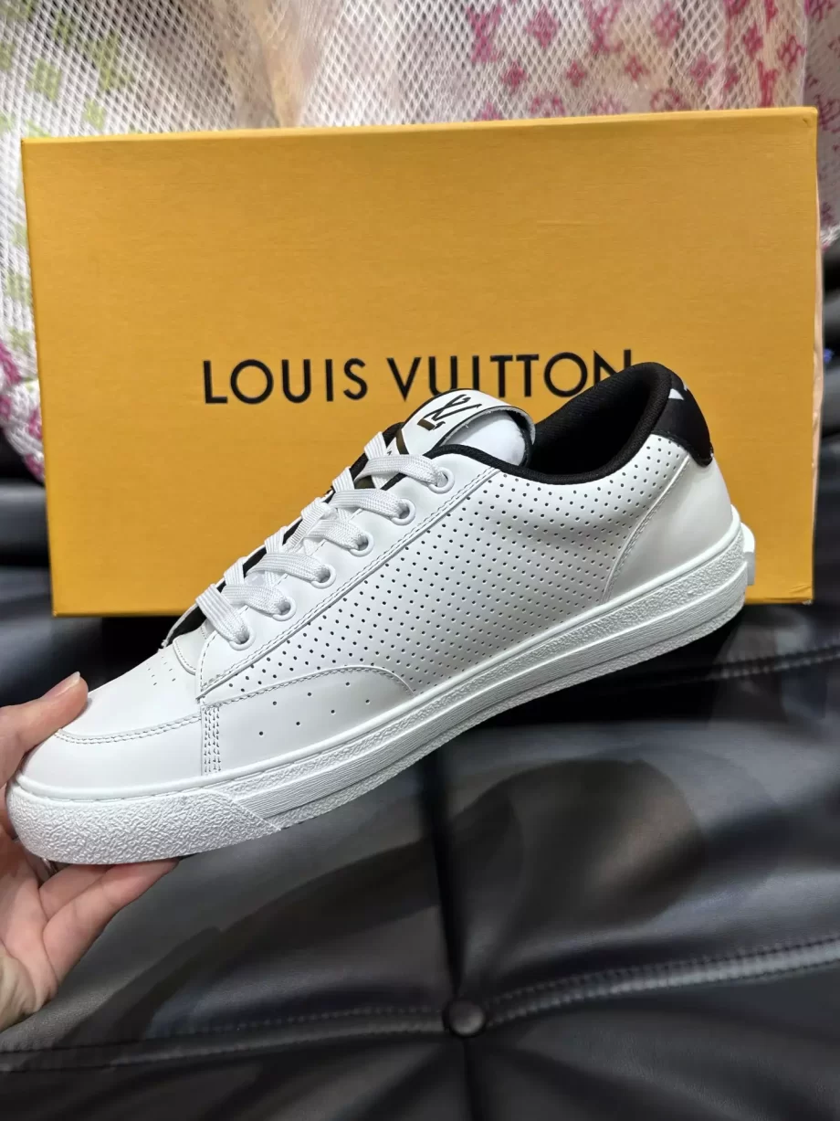 LV Charlie Sneaker Black Mix of Sustainable Materials - LSVT277