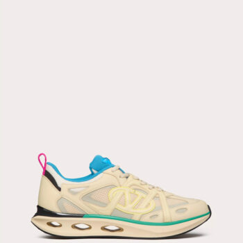 Valentino Vlogo Easyjog Low Top Sneaker in Calfskin And Fabric - VLS085