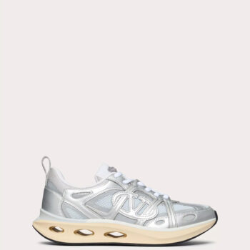 Valentino Vlogo Easyjog Sneaker in Mirror and Fabric - VLS084