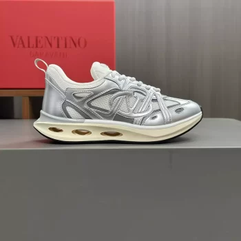 Valentino Vlogo Easyjog Sneaker in Mirror and Fabric - VLS084